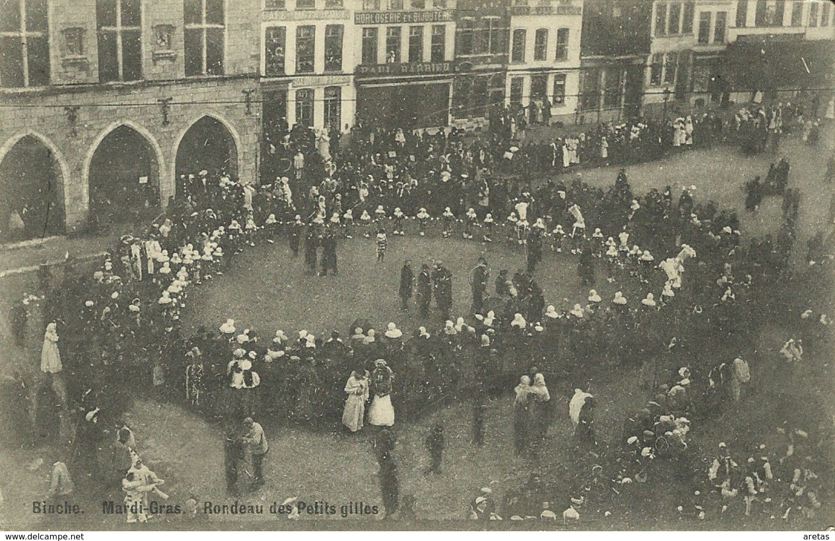 Binche. Mardi-Gras. Rondeau Des Petits Gilles - Binche