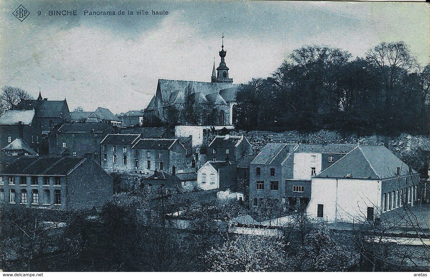 9  Binche - Panorama De La Ville Haute - Binche