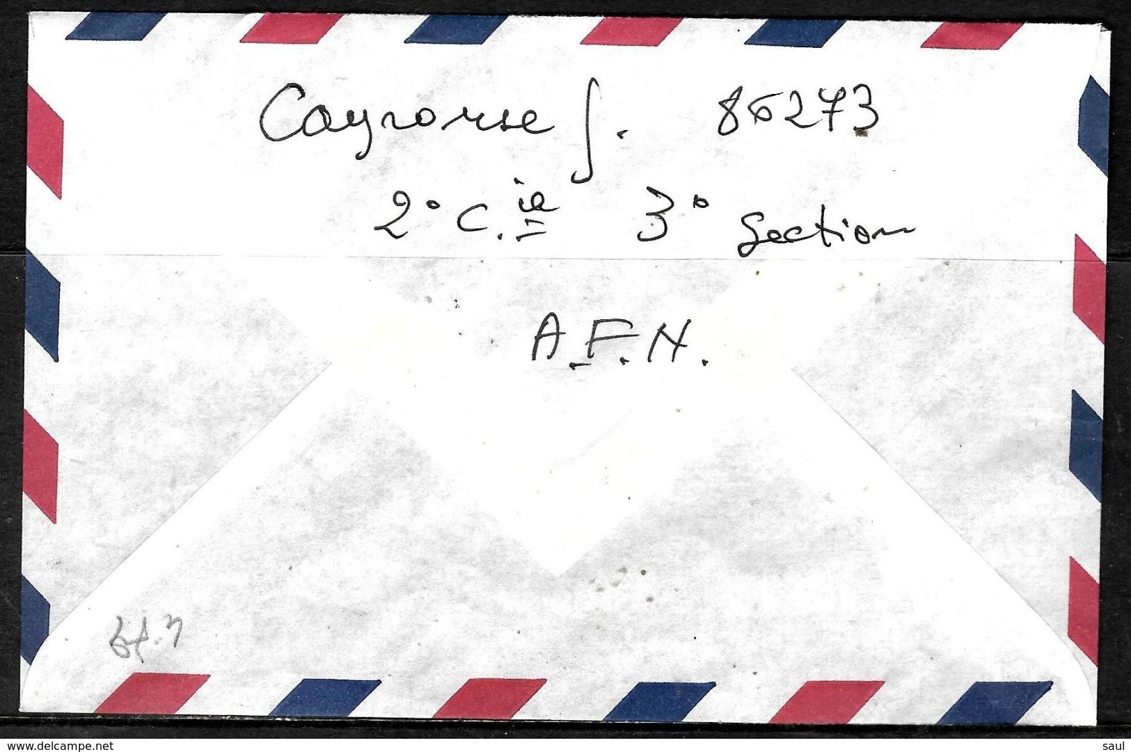 479 - FRANCE - A.F.N. - 1958 - MILITARY COVER - TO CHECK - Unclassified