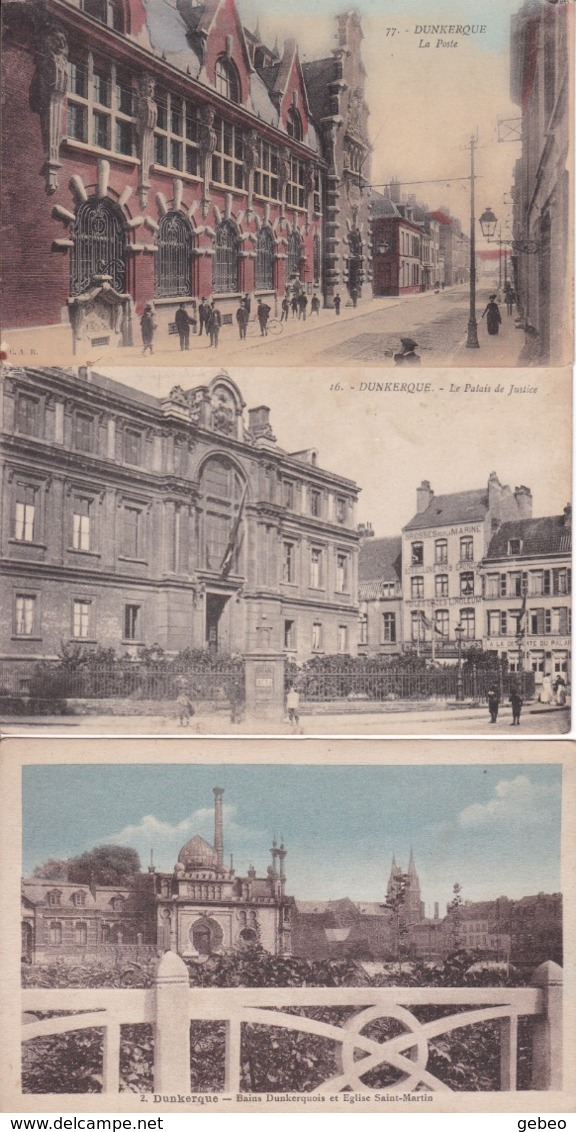 DUNKERQUE -- Lot 25 Cpa - Dunkerque