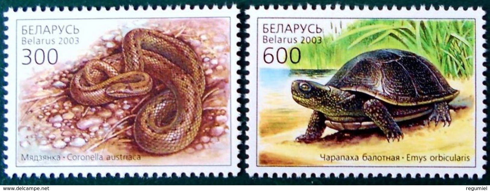 Bielorrusia 445/446 ** MNH. 2003 - Bielorrusia