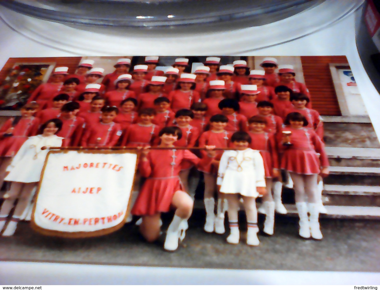 PHOTO MAJORETTES AIJEP TWIRLING DU PERTOIS VITRY EN PERTHOIS 51 MARNE - Autres & Non Classés