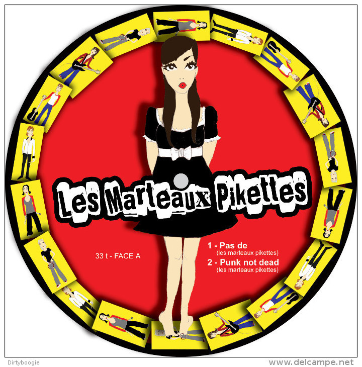 Les MARTEAUX PIKETTES - EP - 442eme RUE - PICTURE DISC - Punk