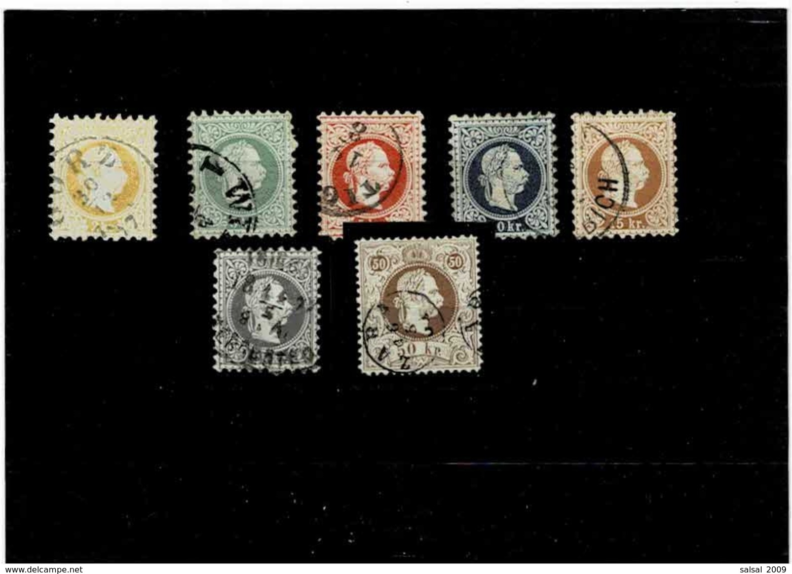 Austria ,serie Completa Usata ,eccezionale - Used Stamps