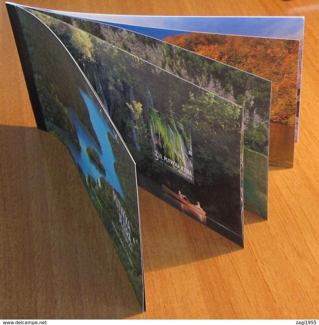 Croatia 2019 Plitvice Water Waterfall Lake Wood National Park Booklet Nature Preserve Letter Japan China - Kroatien