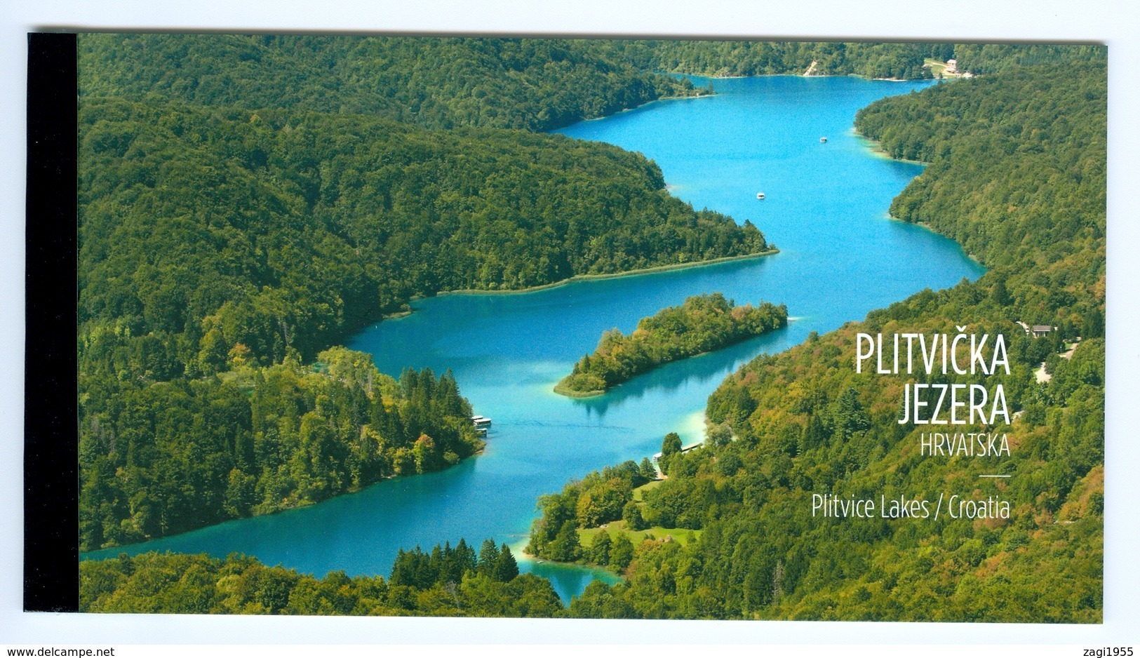 Croatia 2019 Plitvice water waterfall lake wood national park booklet nature preserve letter Japan China