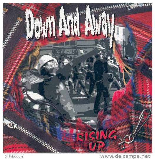 DOWN AND AWAY - Rising Up - 45t - DIRTY PUNK - ECOSSE - Punk