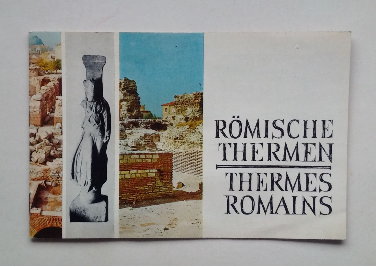 Bulgaria Bulgarie Varna Roman Baths Thermes Romains Tourist Brochure Depliant Touristique 60's - Cuadernillos Turísticos