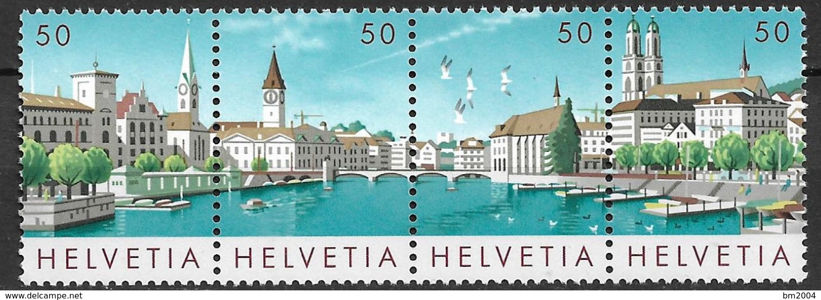 1984 Schweiz  Suisse  Mi. 1276-9**MNH   Nationale Briefmarkenausstellung NABA ZÜRI ’84 - Ongebruikt