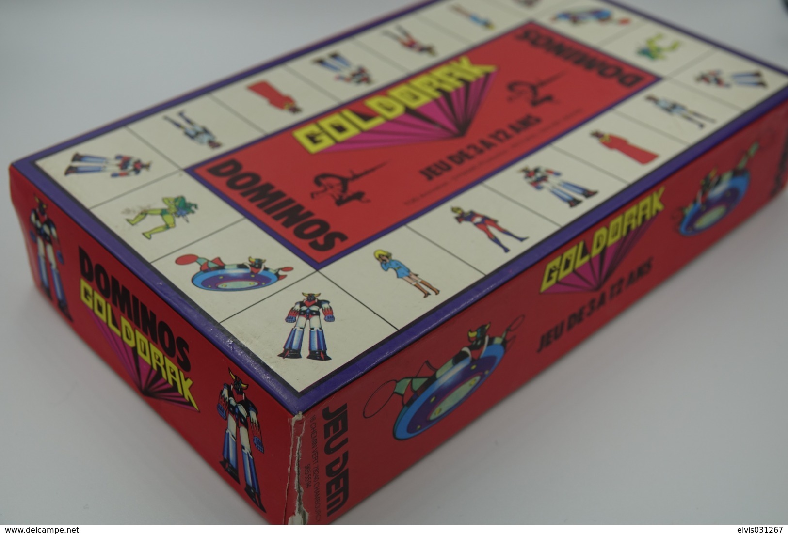 Speelkaarten - Kwartet, Goldorak Dominos Grendize GOLDRAKE SHOGUN WARRIORS HIGH DREAM Japan Space Age ,***- Vintage-1978 - Speelkaarten