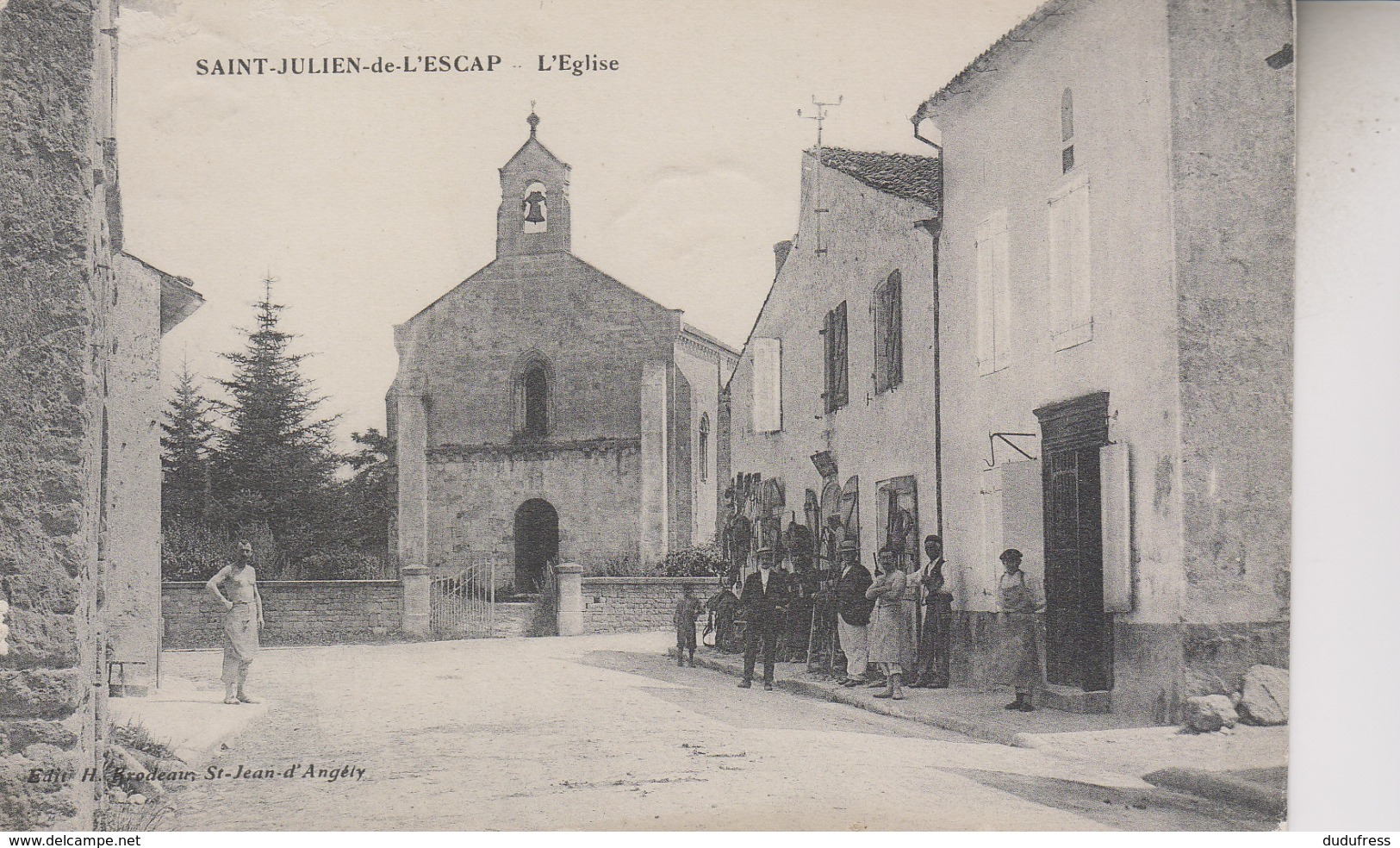 SAINT JULIEN DE L ESCAP   L ' EGLISE - Other & Unclassified