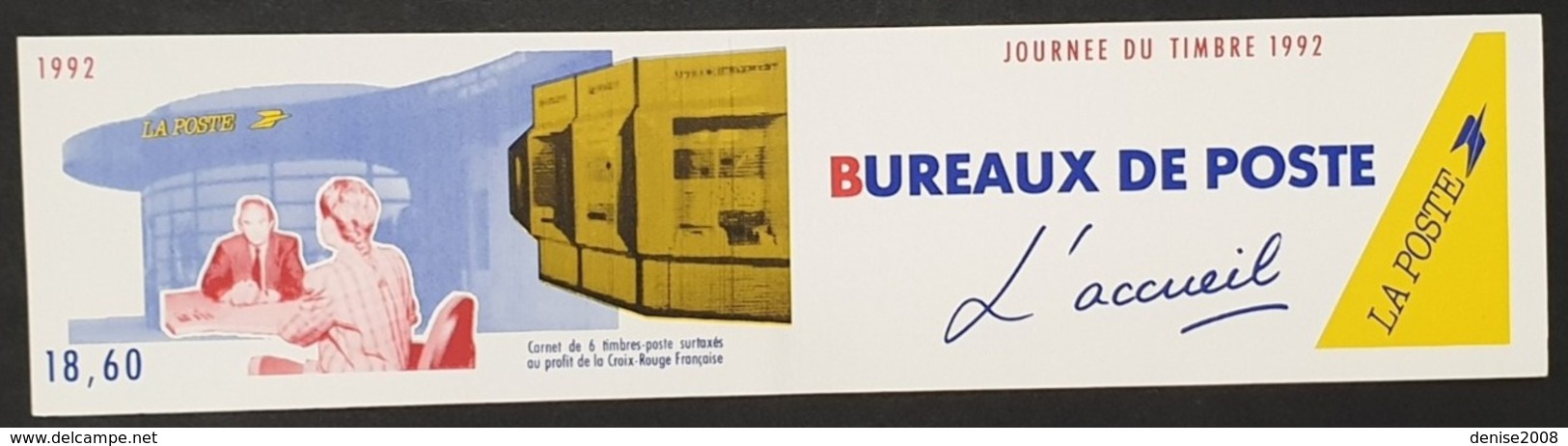 Carnet Non Plié, Journée Du Timbre 1992 N° BC2744A Neuf **  TTB - Tag Der Briefmarke