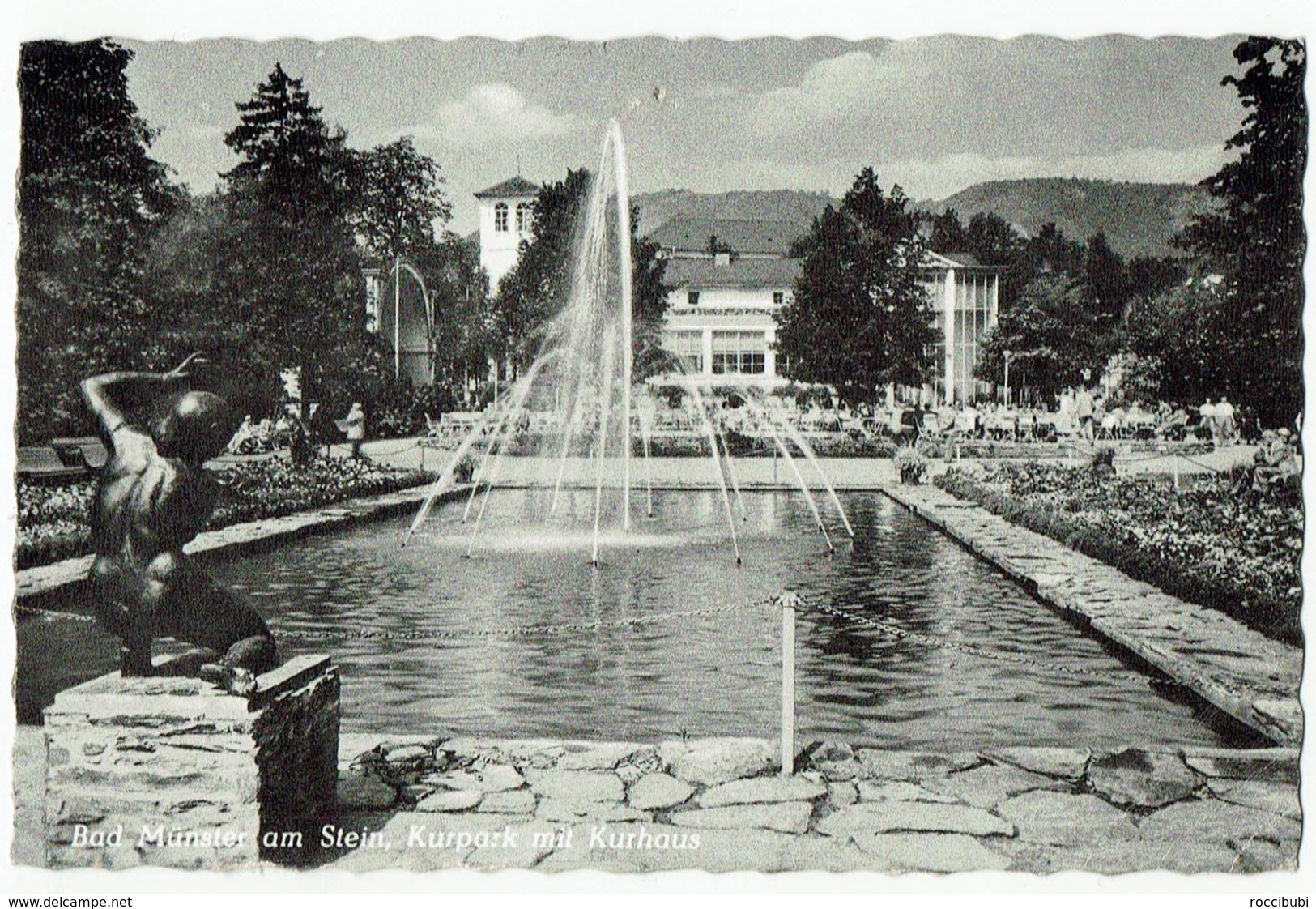 Bad Münster Am Stein, Kurpark Mit Kurhaus - Bad Muenster A. Stein - Ebernburg