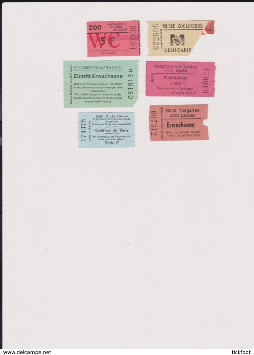 Lot 17 Tickets Visites Sites Touristiques Musées Abbayes Grottes Etc...  Région CENTRE EST Et EST France Essentiellement - Tickets - Entradas