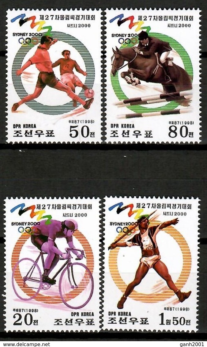 Korea 1998 Corea / Olympic Games Sydney 2000 MNH Juegos Olímpicos Sidney Olympische Spiele / Cu12717  36-43 - Zomer 2000: Sydney