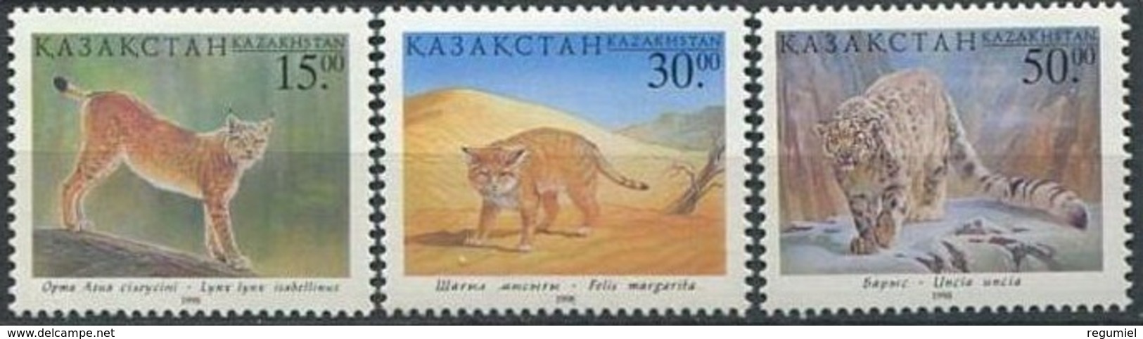 Kazajstan 186/188 ** MNH. 1998 - Kazajstán