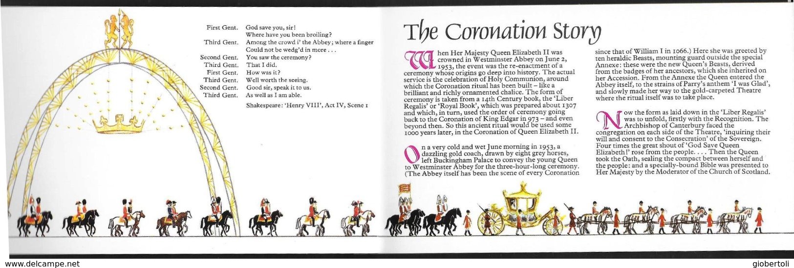 Turks & Caicos: Booklet, 25° Incoronnazione Elisabetta II, 25ème Couronnement Elizabeth II, 25th Coronation Elizabeth II - Case Reali