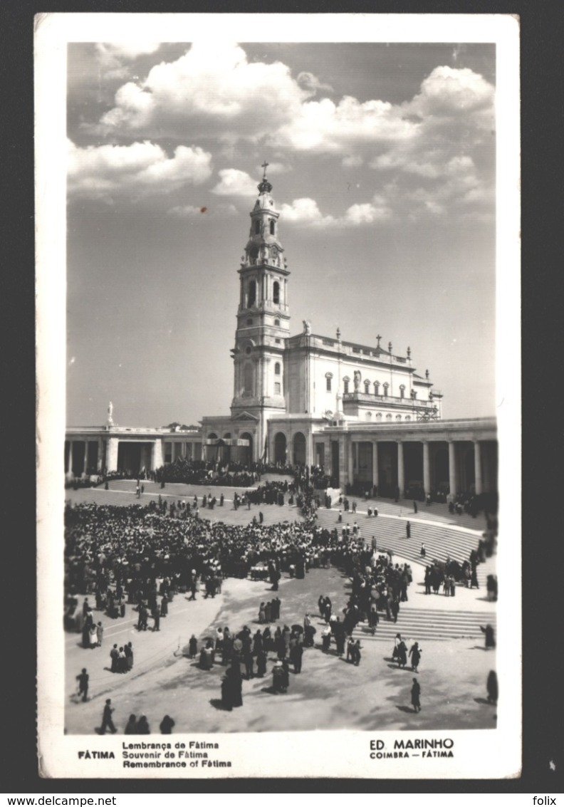 Fatima - Lembrança De Fatima - Photo Card - Santarem