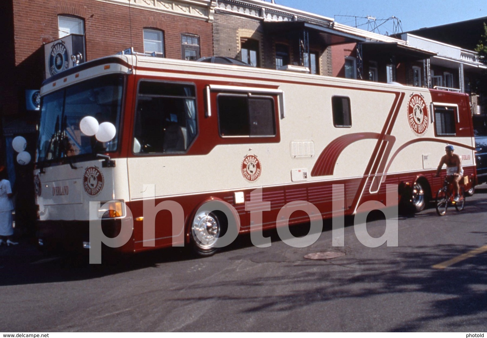 1994 MARCEL BELIVEAU AGENCE VOYAGE BUS AUTOBUS CANADA 35mm PRESS DIAPOSITIVE SLIDE Not PHOTO No FOTO B4919 - Dias