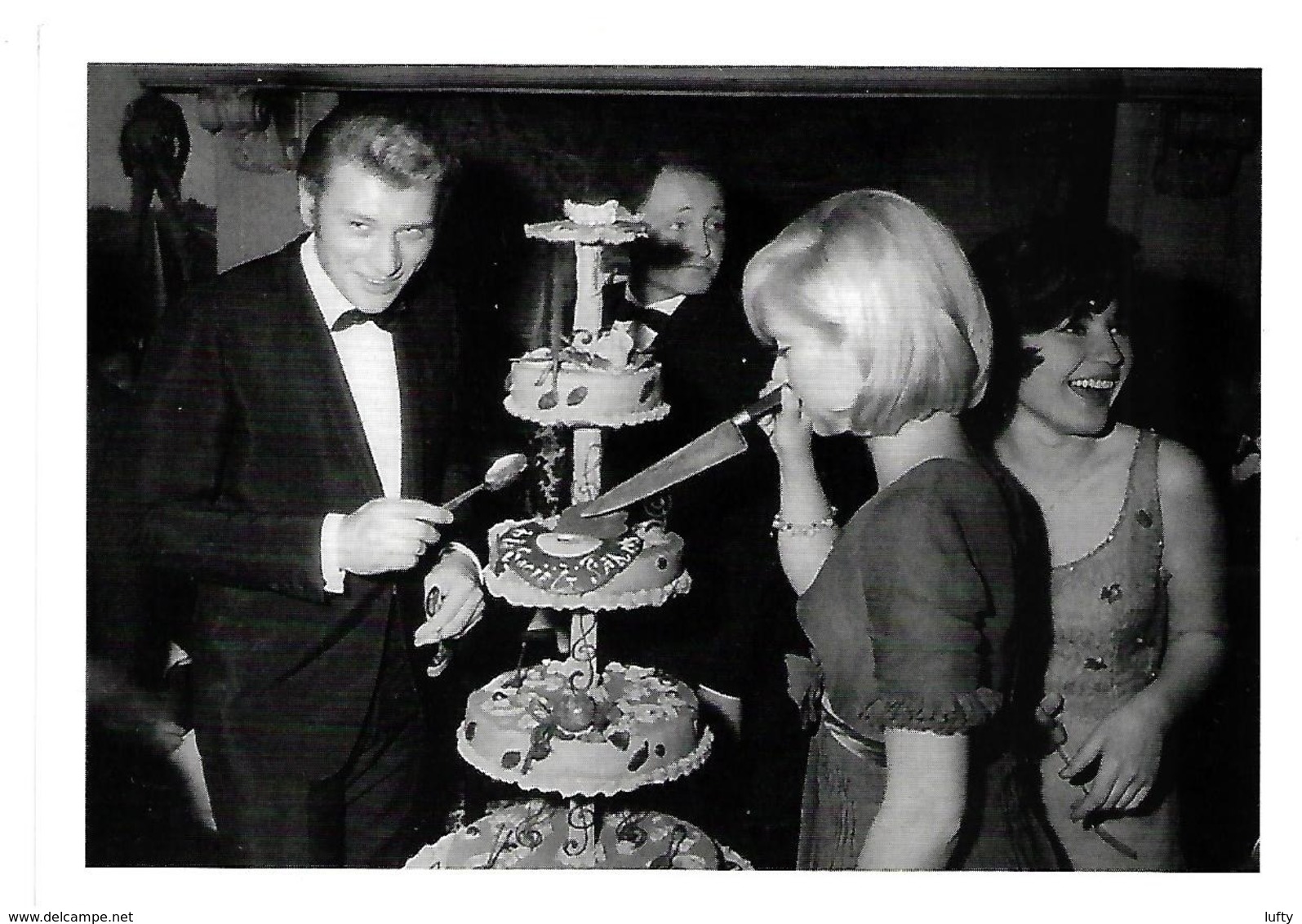 Carte Postale  SYLVIE VARTAN Et JOHNNY HALLYDAY - Singers & Musicians