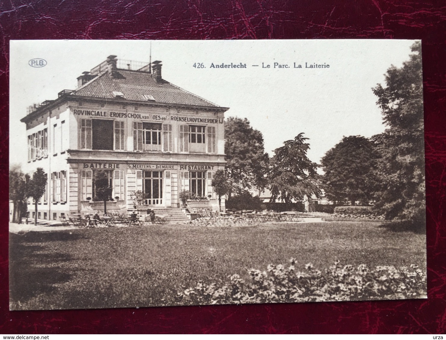 ANDERLECHT-----Laiterie&Restaurant "Mertens-Lemaire"--animée - Anderlecht