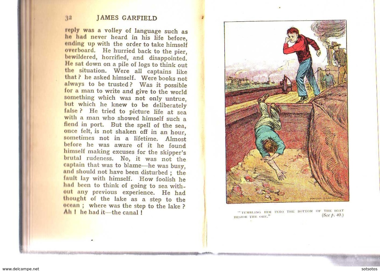JAMES A. GARFIELD, The Backwoods Boy who became President, by Frank MUNDELL, Ed. ANDREW MELROSE, LONDON 1907