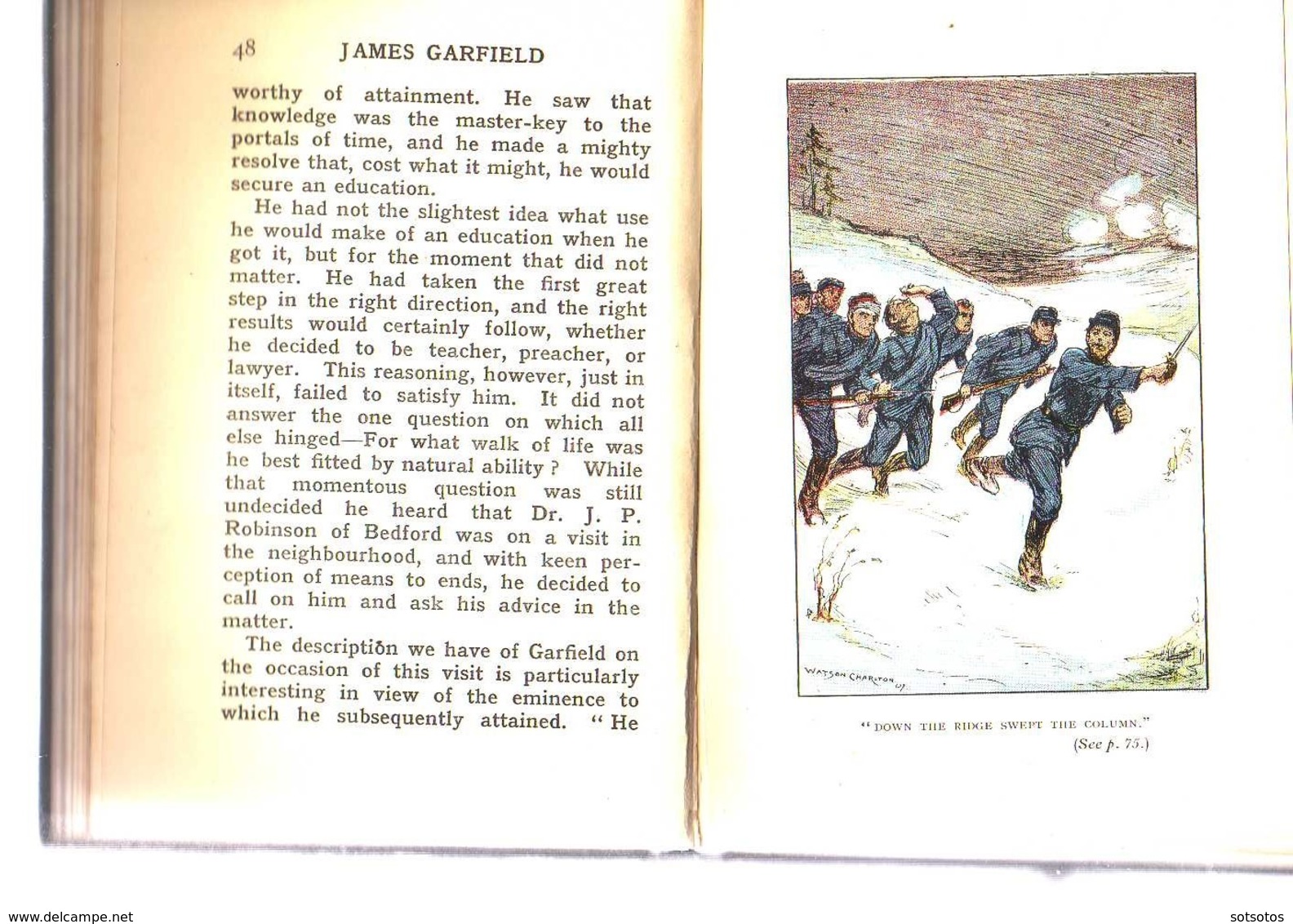 JAMES A. GARFIELD, The Backwoods Boy who became President, by Frank MUNDELL, Ed. ANDREW MELROSE, LONDON 1907