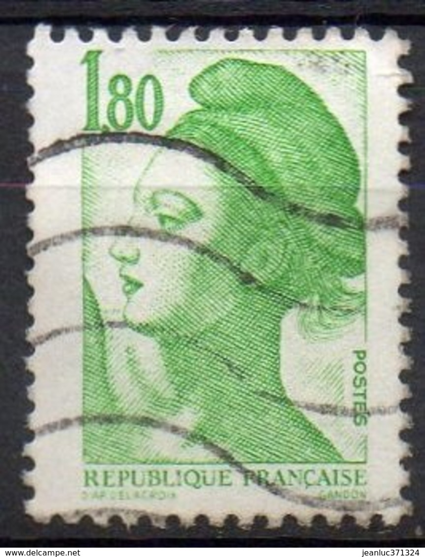 FRANCE N° 2375 O Y&T 1985 Liberté - 1982-1990 Libertà Di Gandon