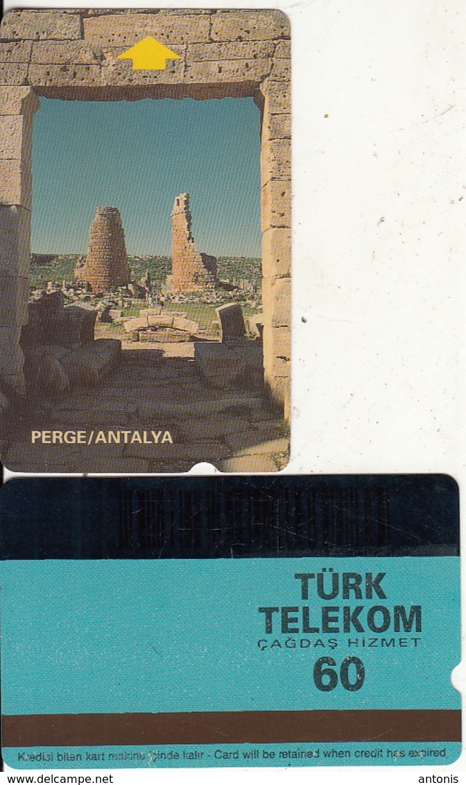 TURKEY - Perge Ruins/Antalya(60 Units), Used - Turchia