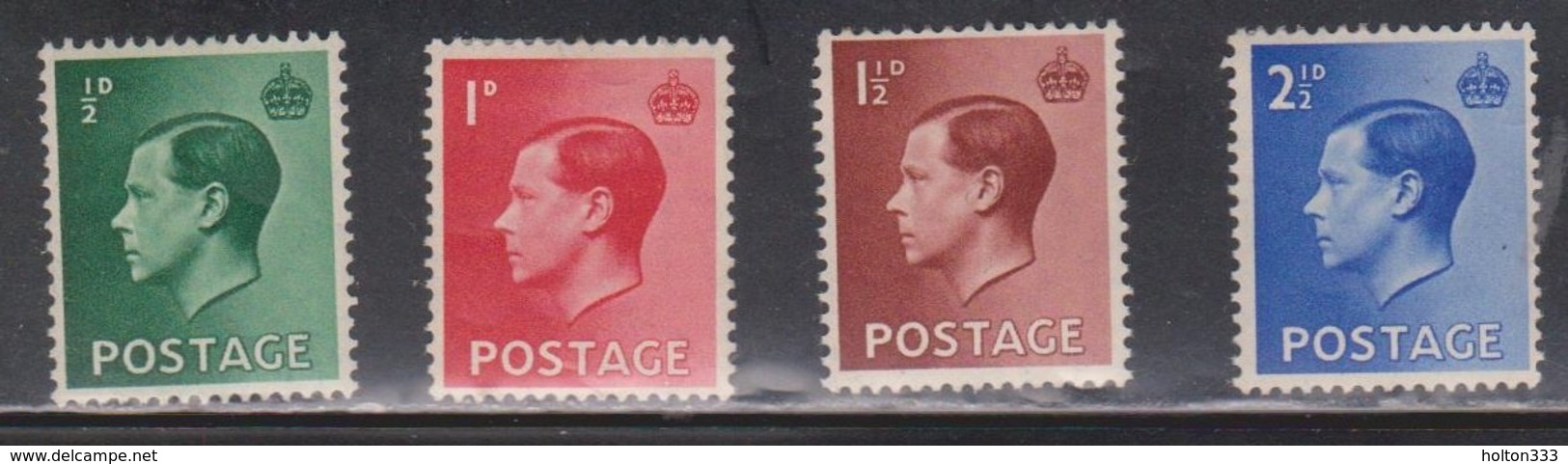 GREAT BRITAIN Scott # 230-3 MH - KEVIII - Nuovi