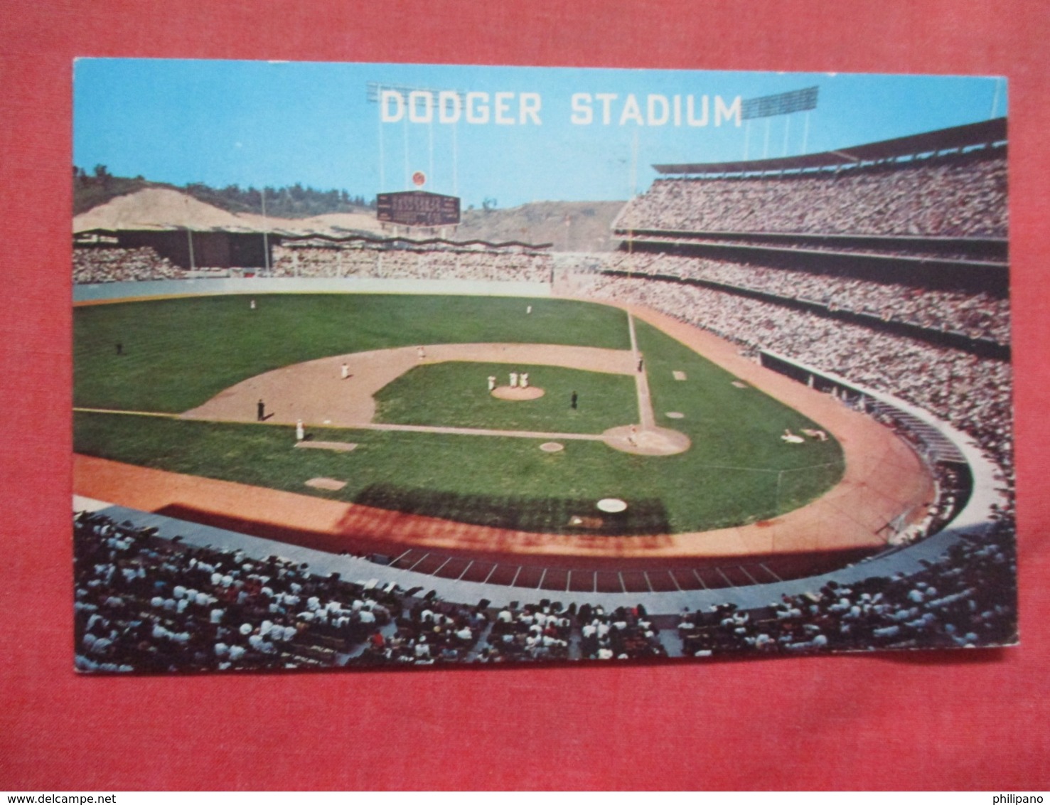 > Baseball  Dodger Stadium    Los Angeles Ca.  Ref 3721 - Baseball