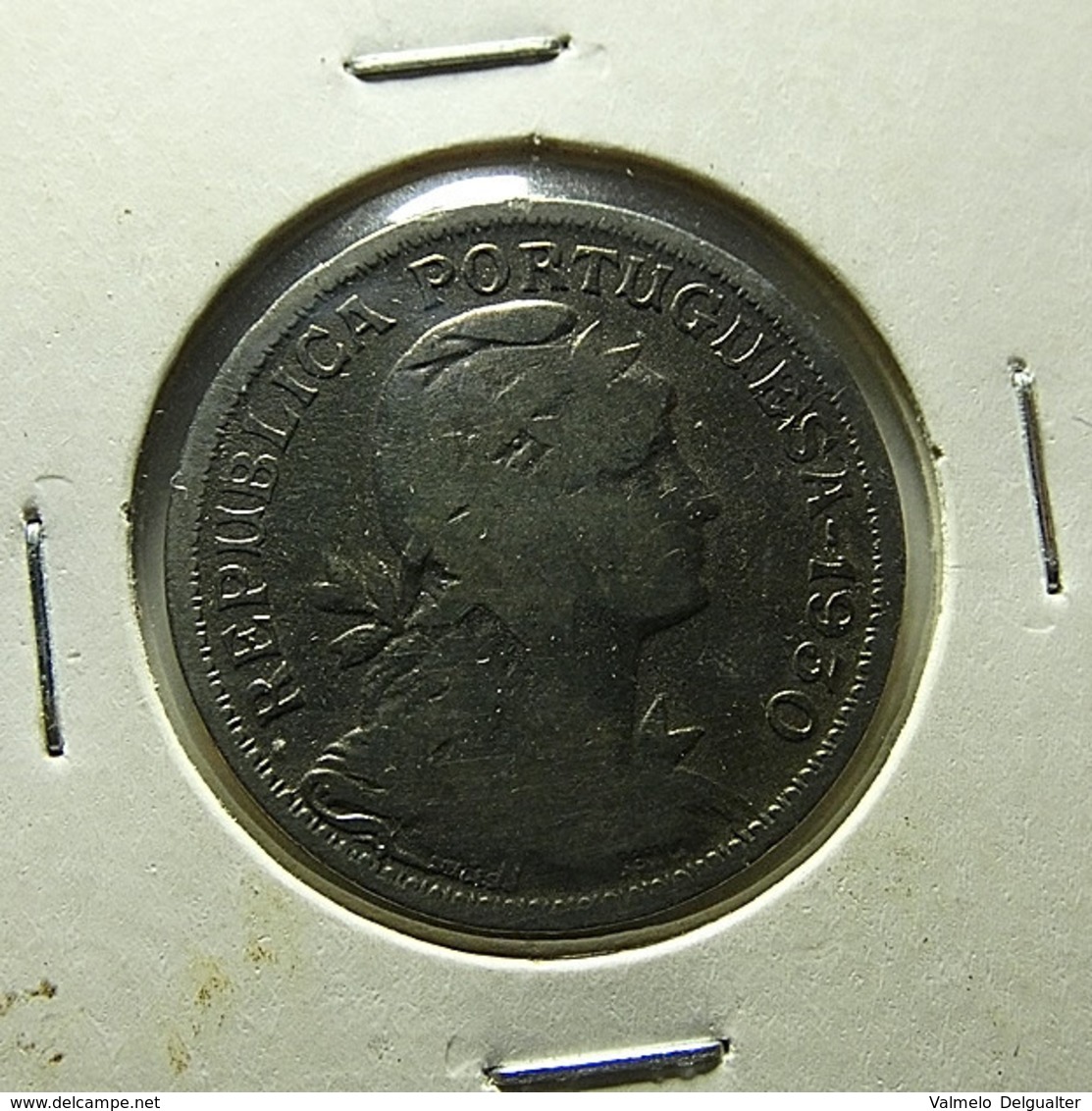 Portuguese Cabo Verde 50 Centavos 1930 Varnished - Portugal