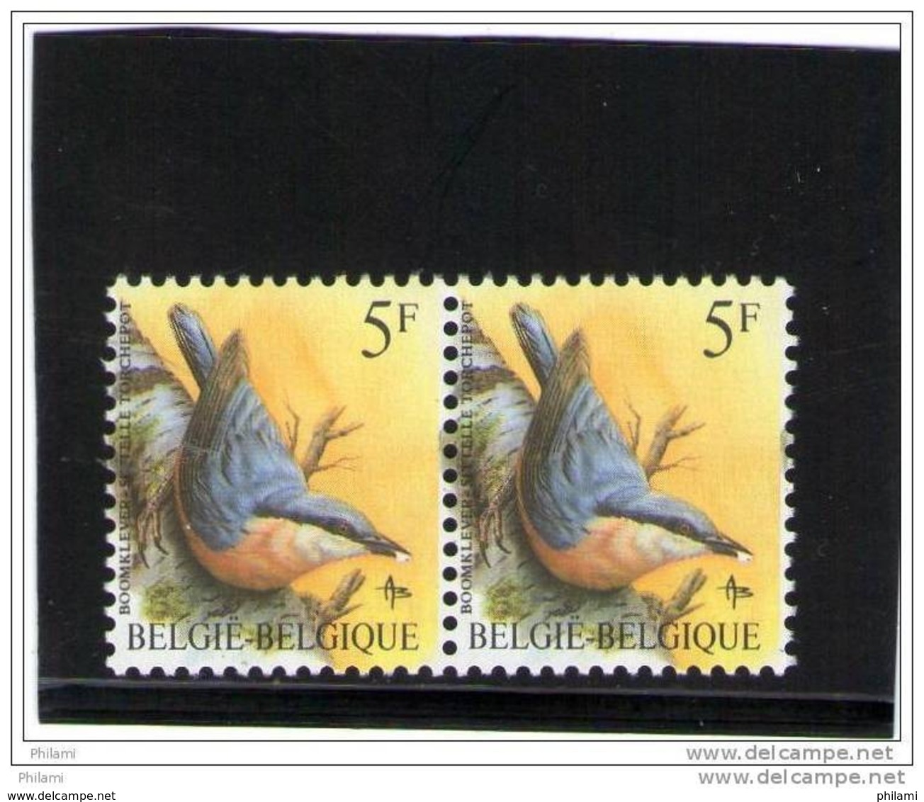 BELGIQUE,BUZIN, COB 2294, ** MNH, Gomme Jaune, Point Blanc,  Tan. ( 2) - 1985-.. Birds (Buzin)