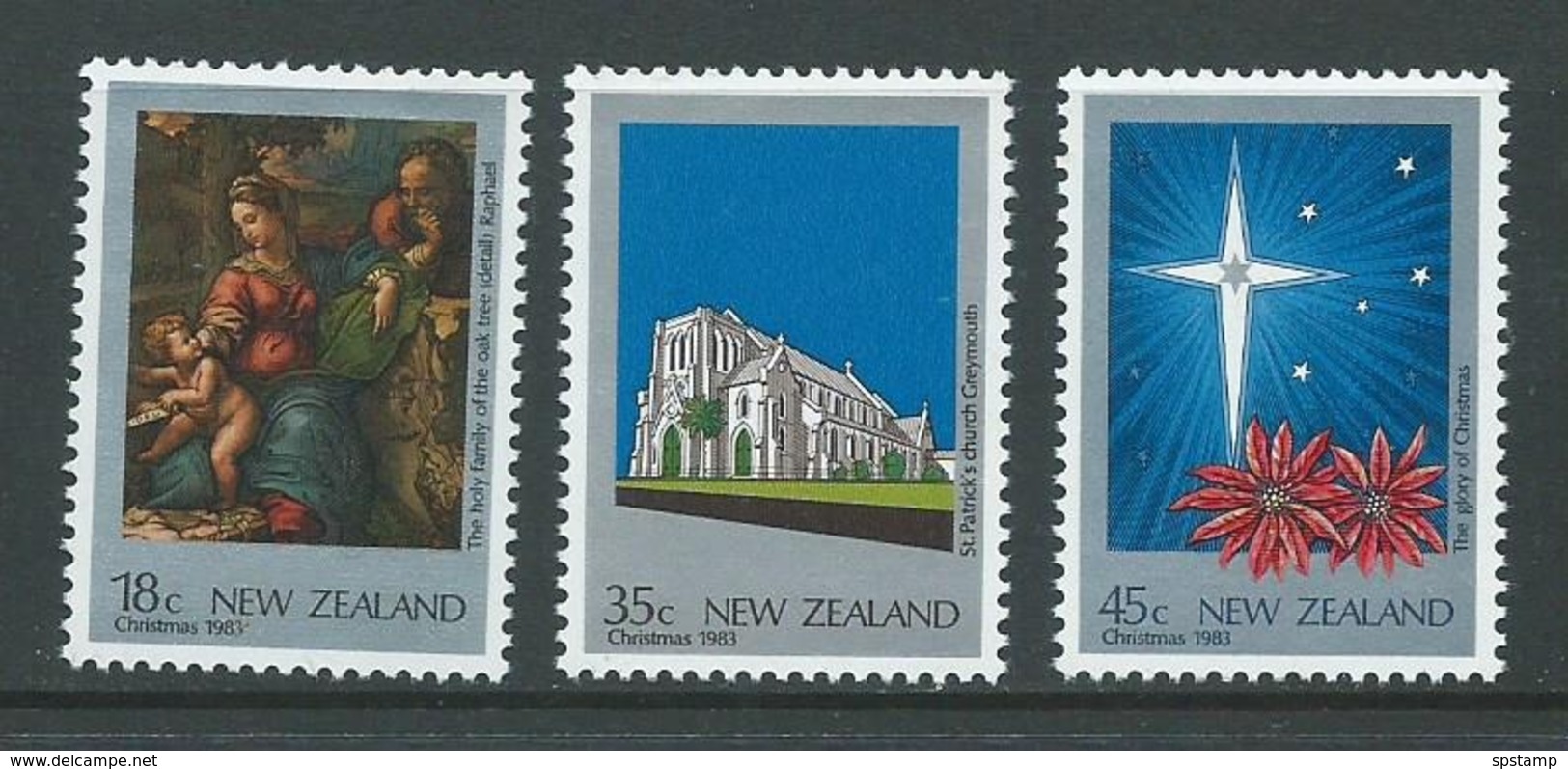 New Zealand 1983 Christmas Set 3 MNH - Nuevos