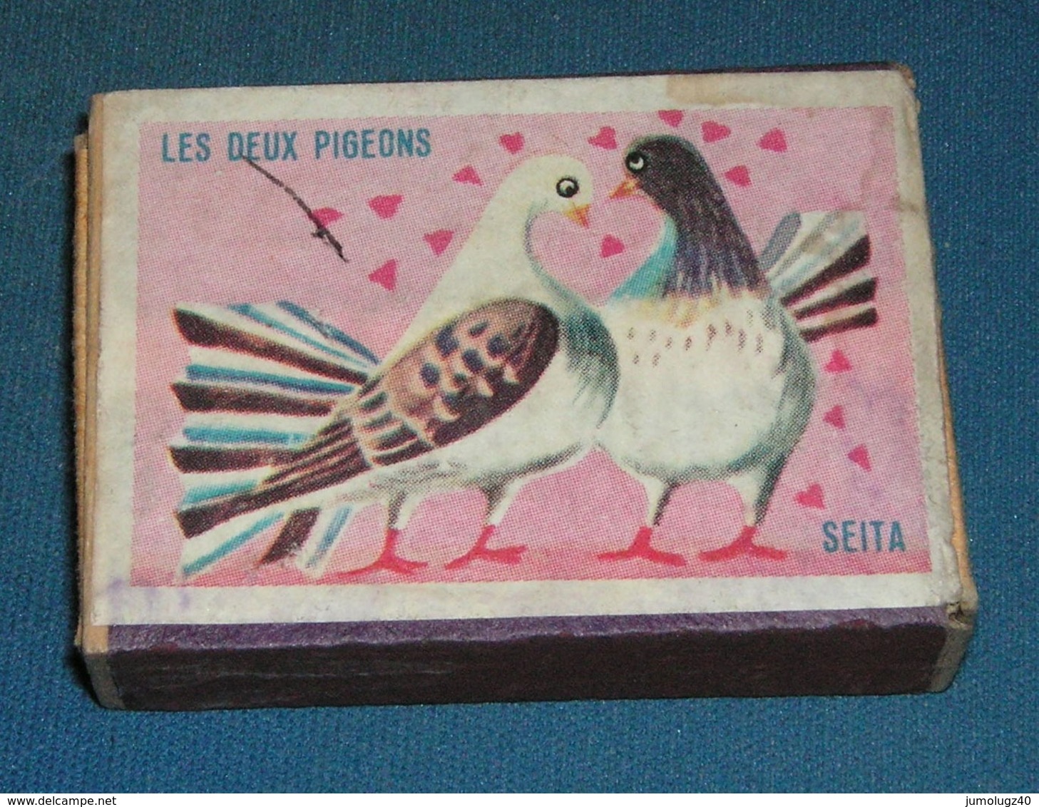 Boite D'allumettes : Fables : Les Deux Pigeons - Boites D'allumettes - Etiquettes