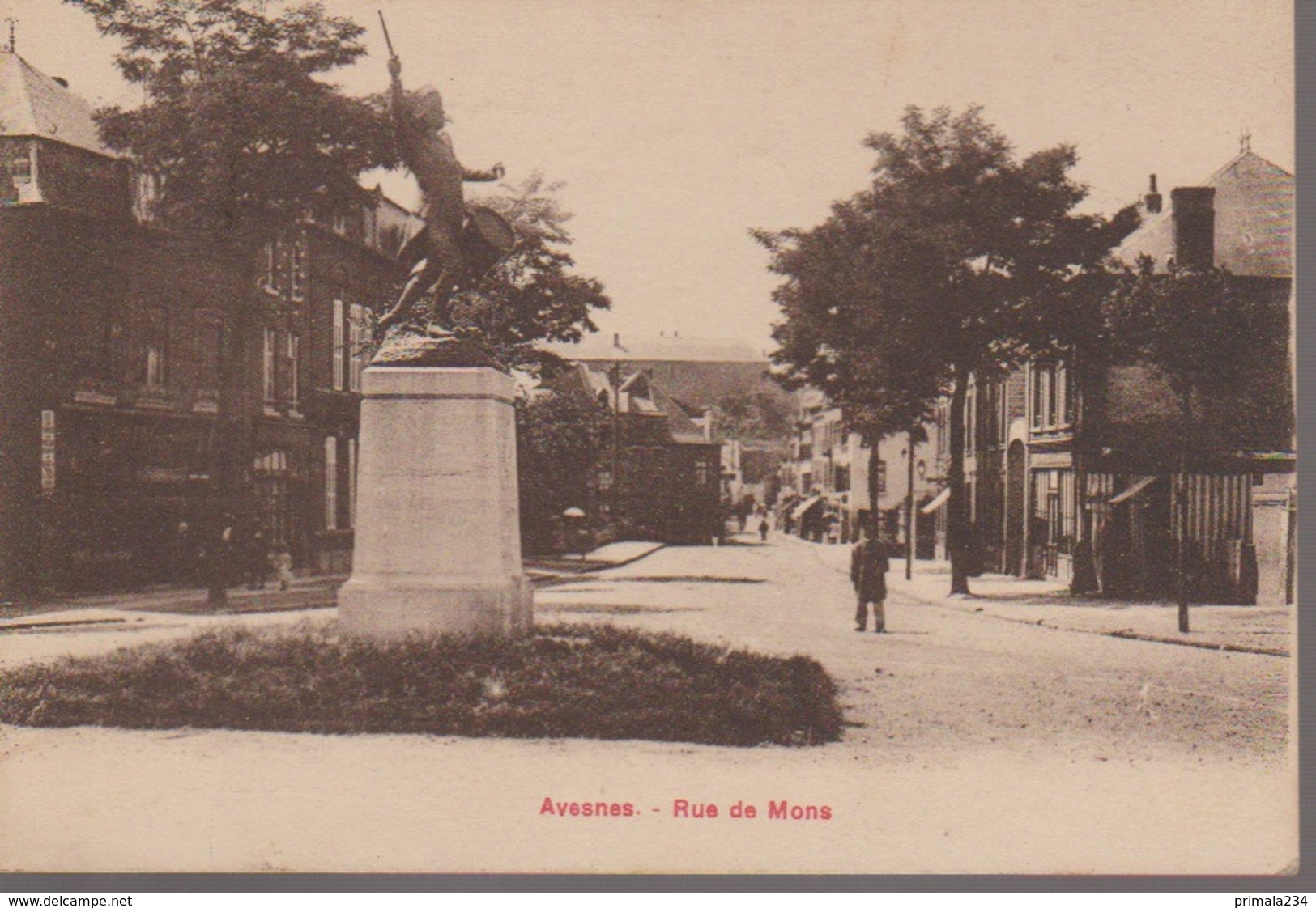 AVESNES LE COMTE - RUE DE MOONS - Avesnes Le Comte