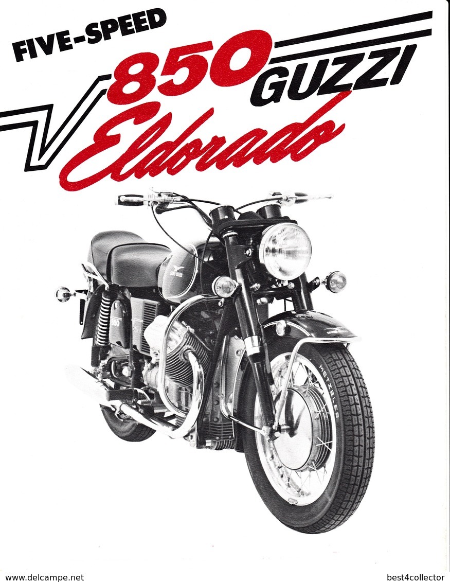 @@@ MAGNET - Moto Guzzi Eldorado - Reclame