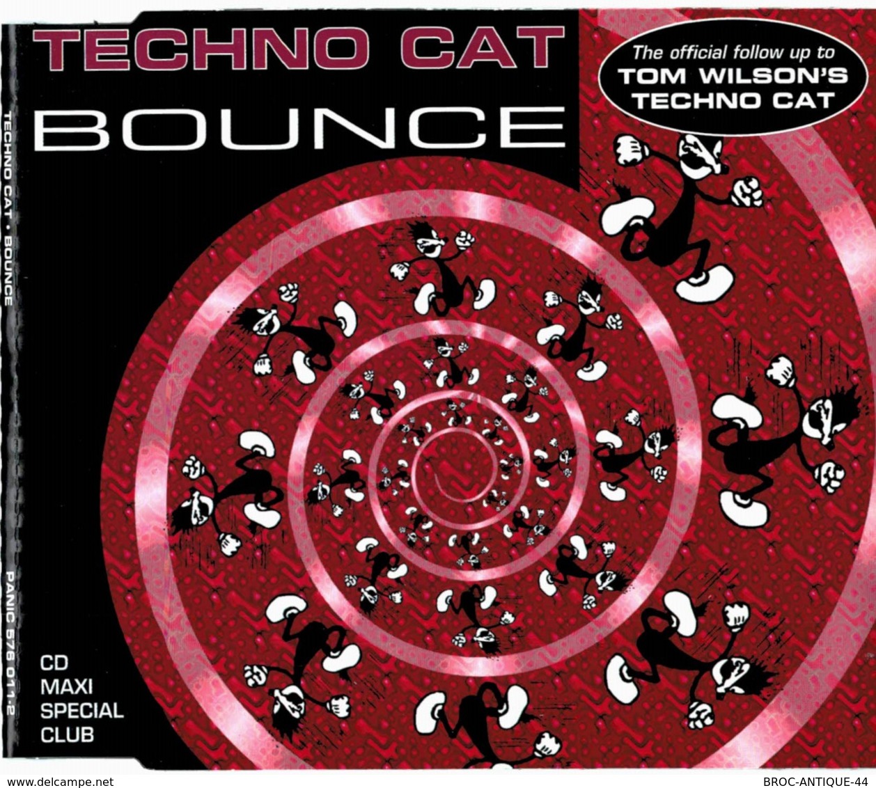 CD N°3340 - TECHNO CAT - BOUNCE - COMPILATION 4 TITRES - Dance, Techno & House