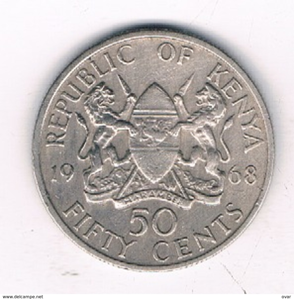 50 CENTS 1968 KENIA /8692/ - Kenya