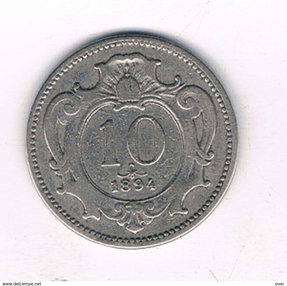 10 HELLER 1894 OOSTENRIJK /8693/ - Autriche