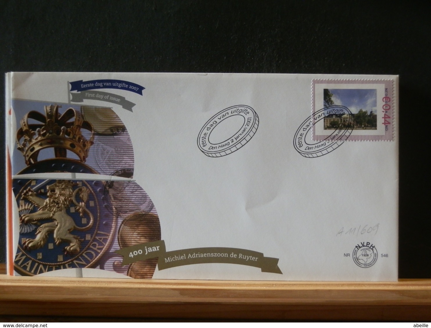 A11/607  FDC  NEDERLAND  LION - Roofkatten