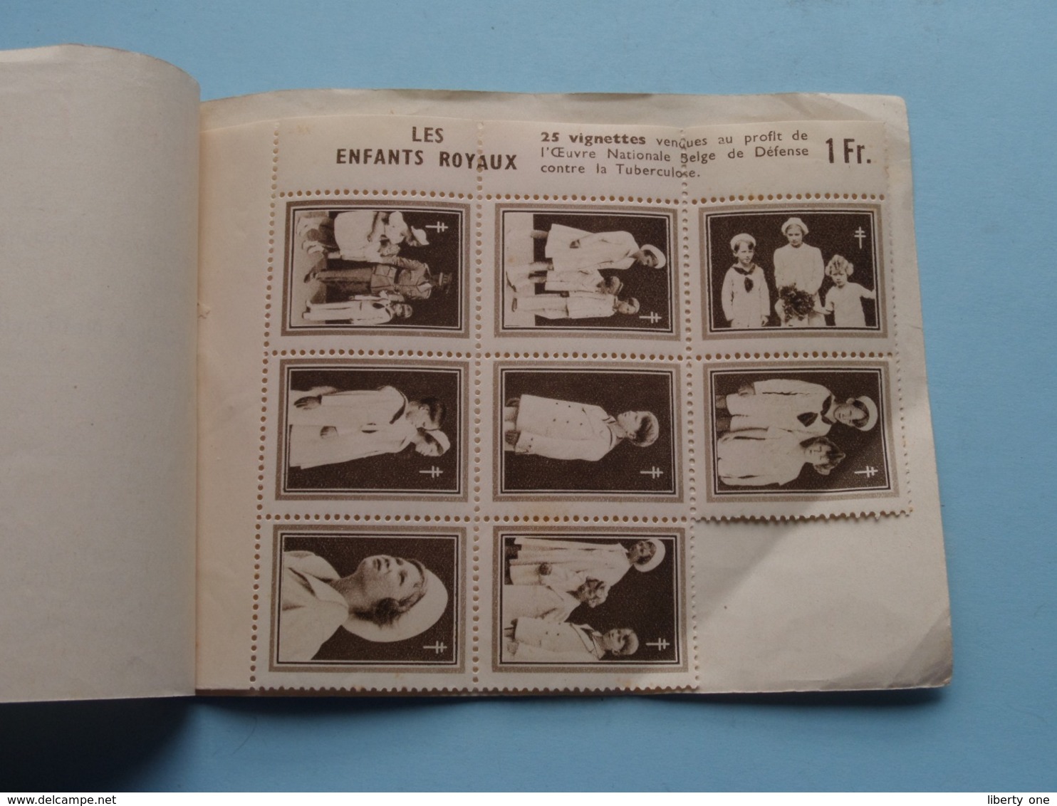 De KONINGSKINDEREN - Les ENFANTS ROYAUX ( Sluitzegels Timbres-Vignettes Picture Stamps Verschlussmarken ) ! - Gebührenstempel, Impoststempel