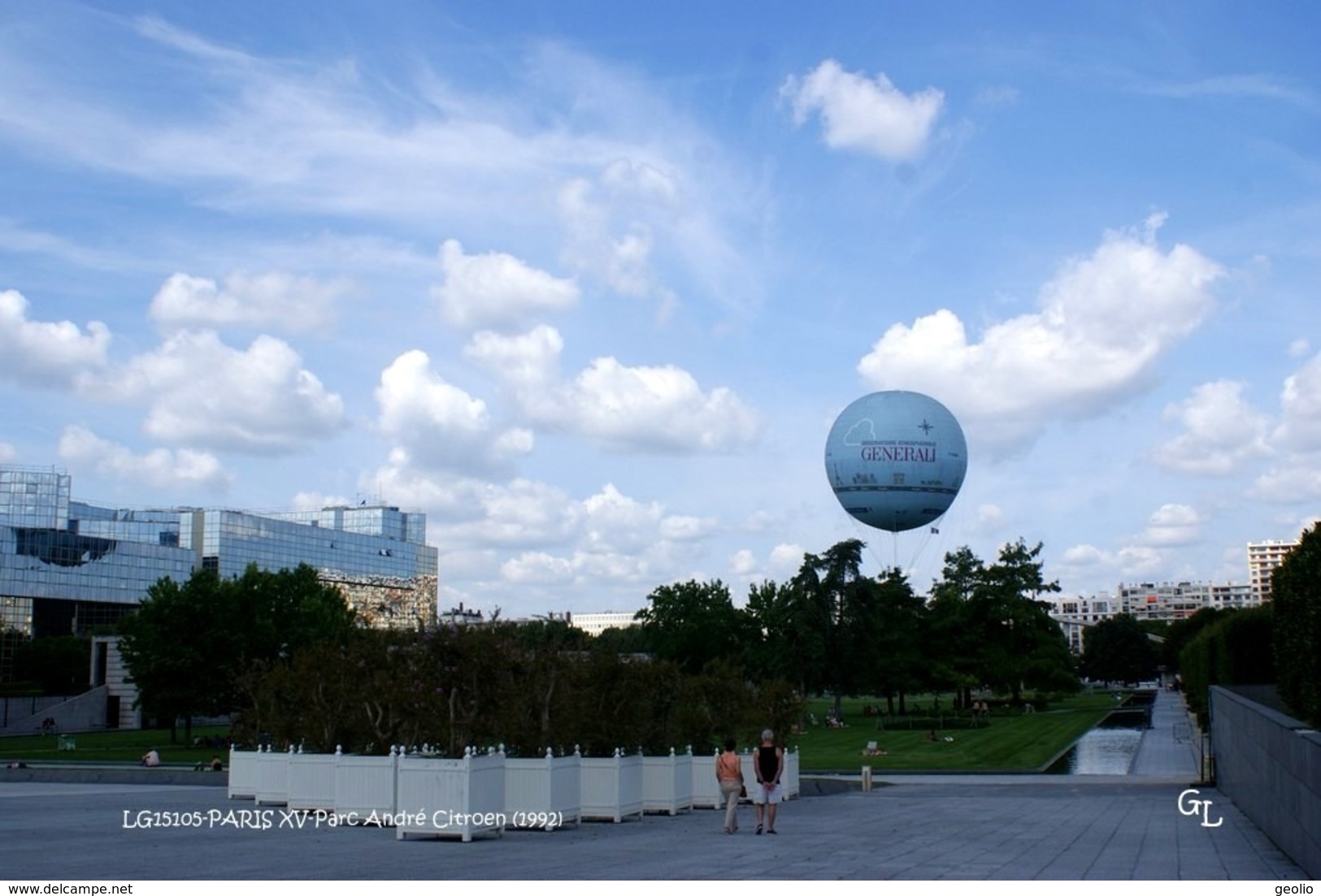 Paris XV (75)- Parc André Citroen (Edition à Tirage Limité) - Arrondissement: 15