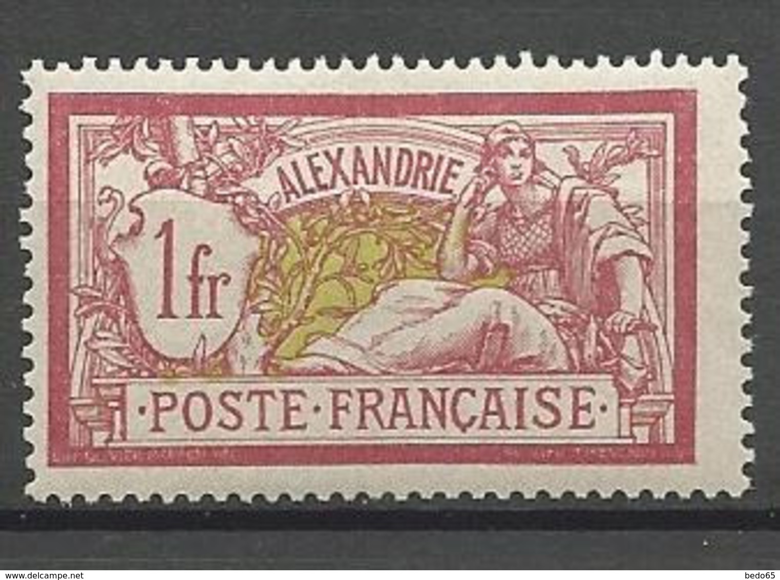 ALEXANDRIE N° 31 NEUF* PETITE  CHARNIERE TB / MH - Ungebraucht