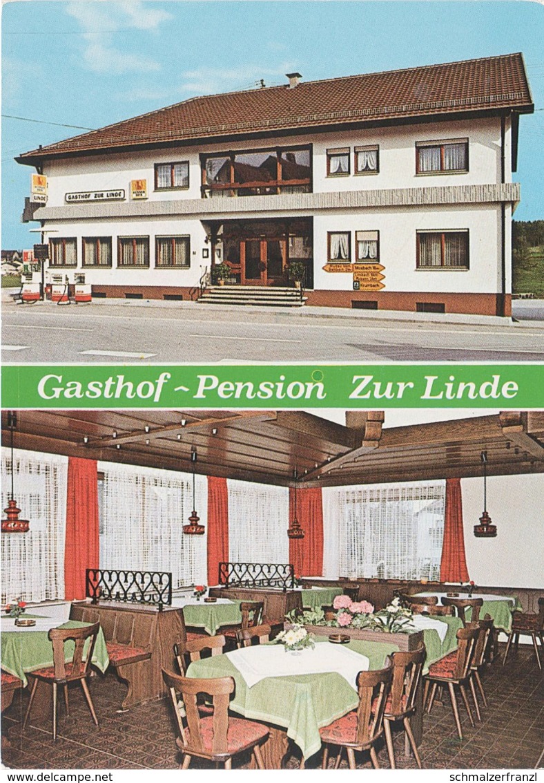 AK Wagenschwend Gasthof Pension Zur Linde A Balsbach Robern Scheidental Krumbach Fahrenbach Mudau Limbach Waldbrunn - Waldbrunn