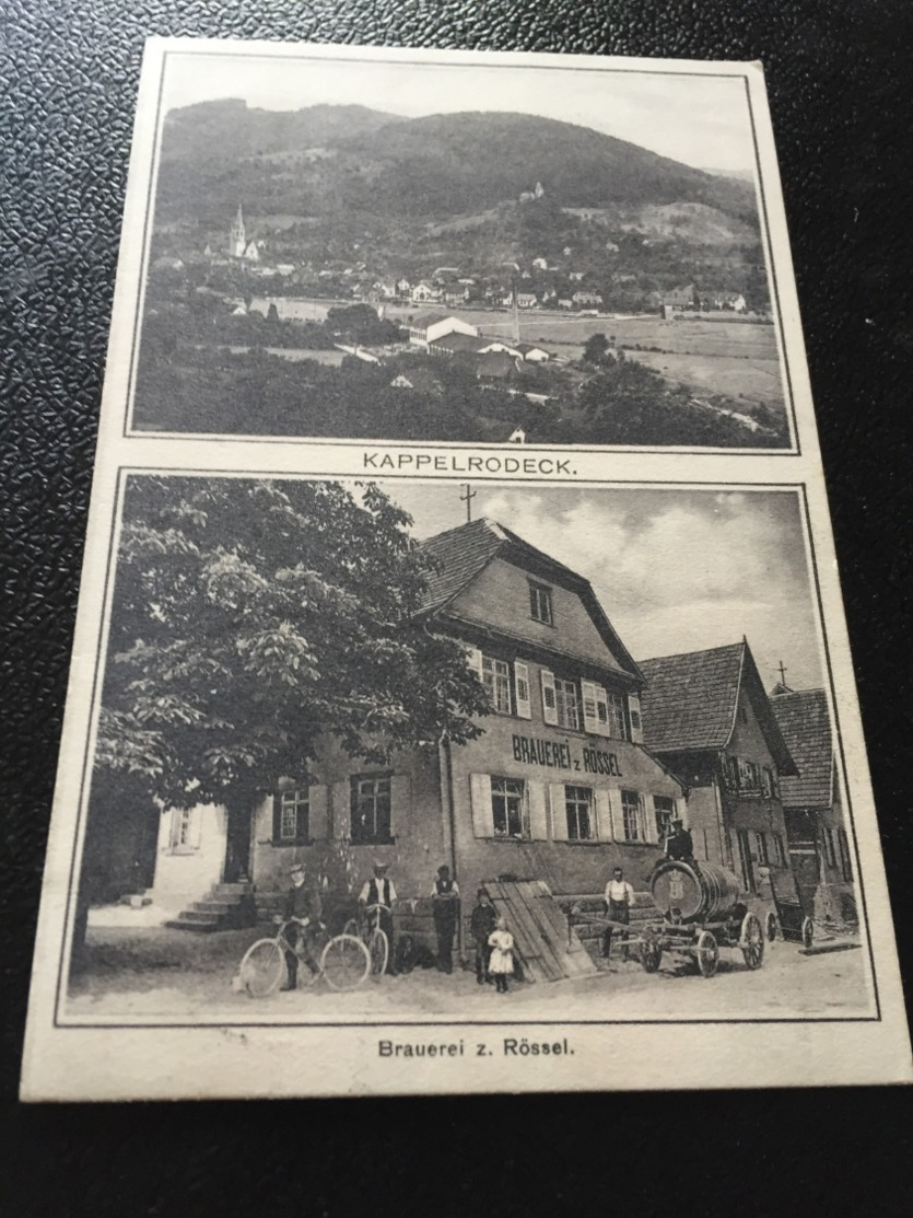 KAPPELRODECK BRAUEREI Z. RÖSSEL  1916 - Autres & Non Classés