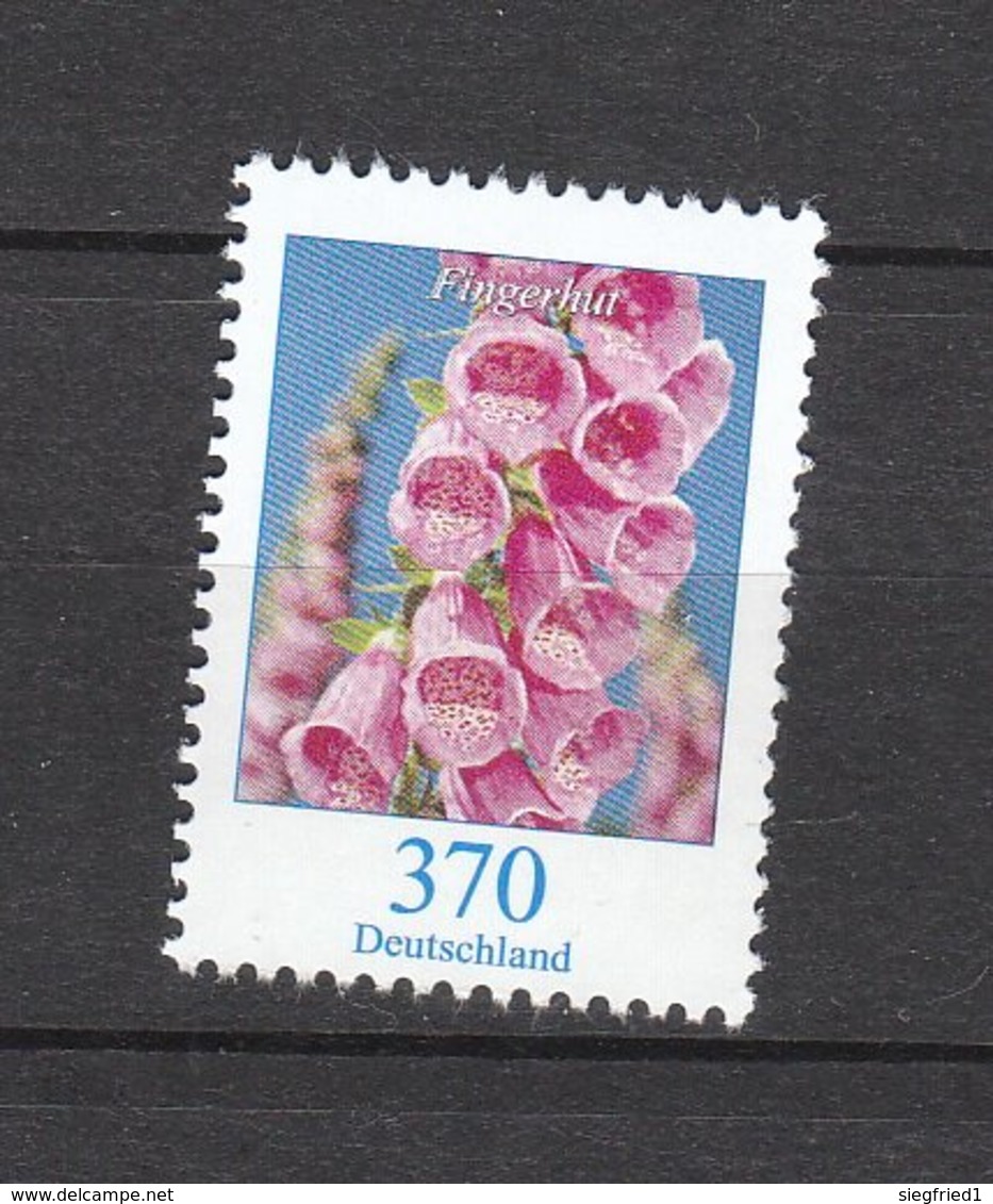 Deutschland BRD **   3501 R  Blumen Fingerhut  Mit Nummer Neuausgaben  2.11.2019 - Ungebraucht