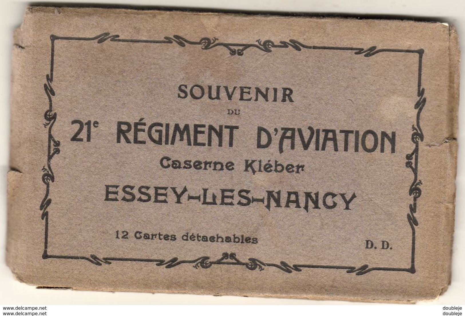 D54  ESSEY LÈS NANCY Souvenir Du 21ème Régiment D'Aviation Caserne Kléber ( Il Ne Reste Que 7 CPA Dans Le Carnet ) - Altri & Non Classificati