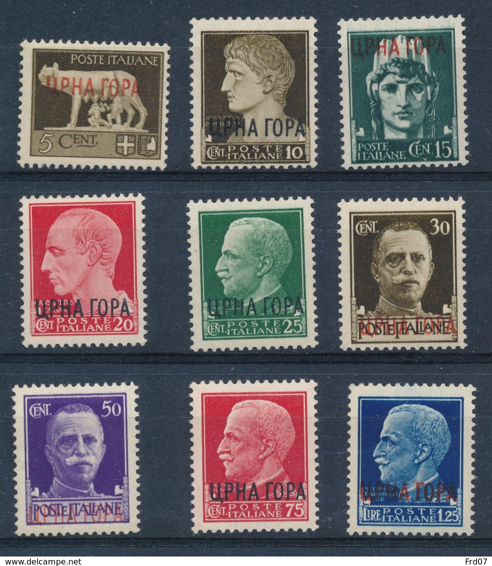 Monténégro Occupation Italienne 15/23 – Neuf Sans Charnières - MNH - Montenegro