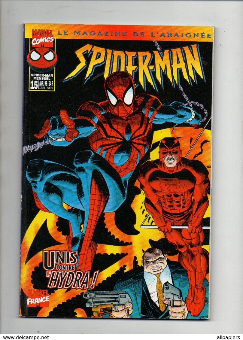 Spider-Man N°15 Le Magazine De L'araignée - Dégraissage - Héritage - Le Dernier Héros - Secrets De 1998 - Spiderman